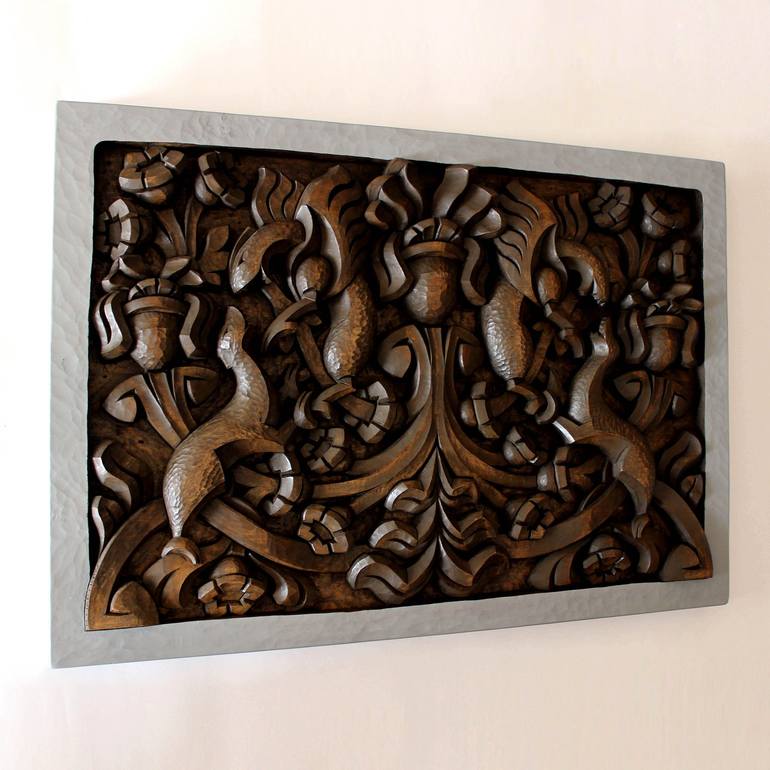 Original Wall Sculpture by Nikolay Martinov