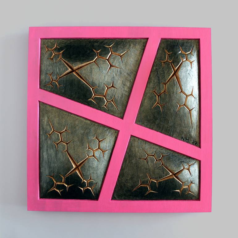 Original Abstract Expressionism Abstract Sculpture by Nikolay Martinov
