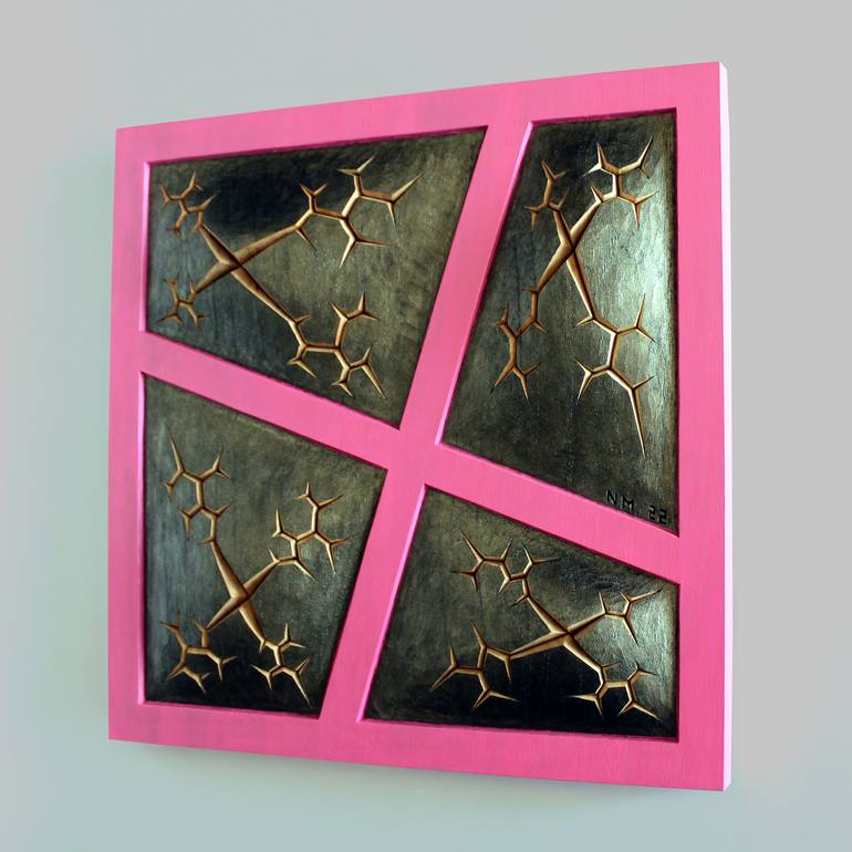 Original Abstract Expressionism Abstract Sculpture by Nikolay Martinov