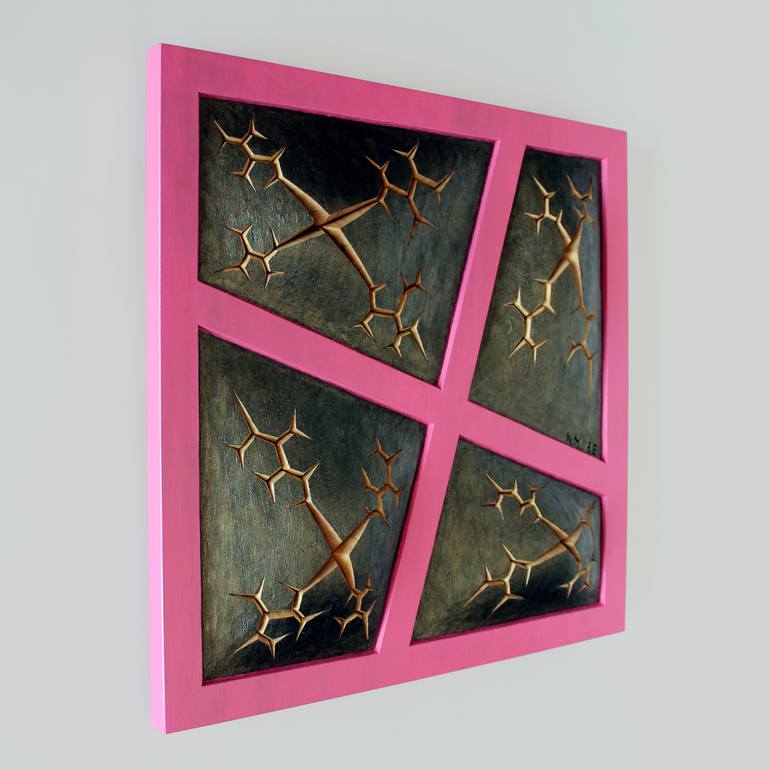 Original Abstract Expressionism Abstract Sculpture by Nikolay Martinov