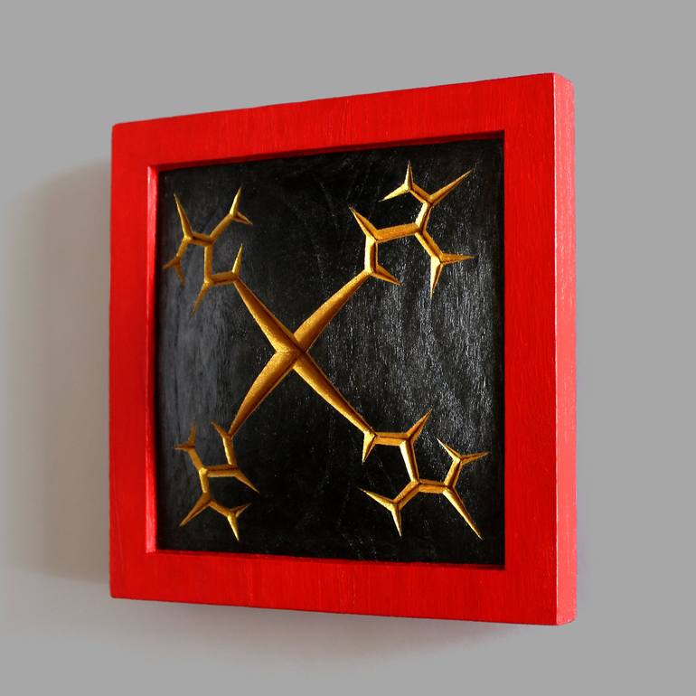 Original Abstract Wall Sculpture by Nikolay Martinov