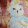DETAILS
Name: Wise Owl 2020
Painter: Julia Good
Size: 20"x16" [50-40cm}
Original handmade oil painting on canvas
Style: Modern, Impressionism