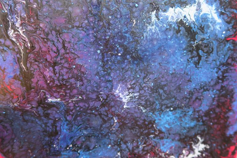 Original Abstract Painting by Lenka Lesay