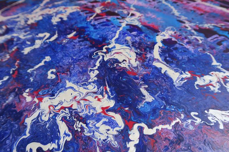 Original Abstract Painting by Lenka Lesay