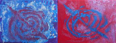 Original Abstract Paintings by Lenka Lesay