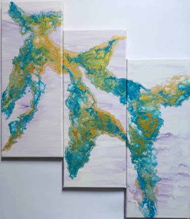 Original Abstract Paintings by Lenka Lesay