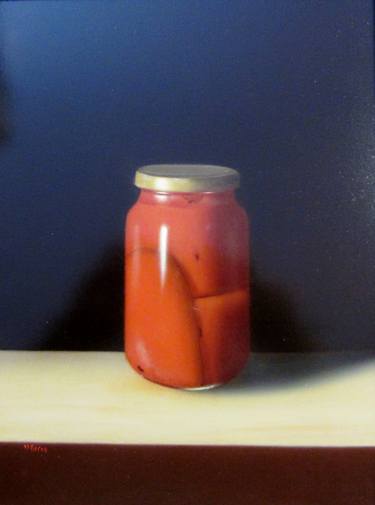 Jar of Roasted Red Peppers thumb