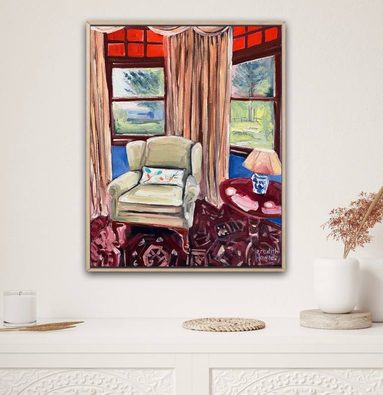 Original Contemporary Floral Painting by Meredith Howse