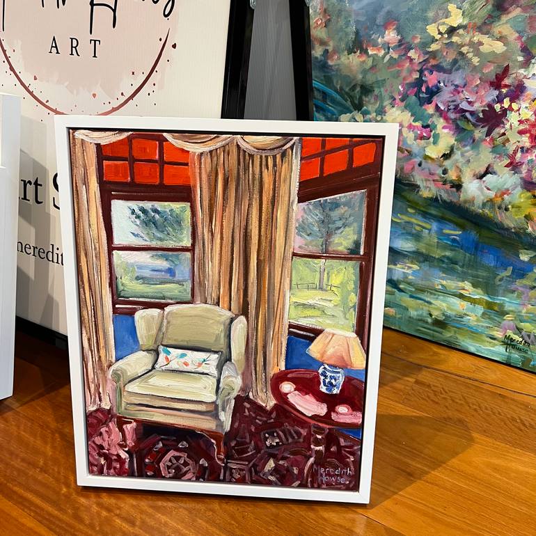 Original Contemporary Floral Painting by Meredith Howse