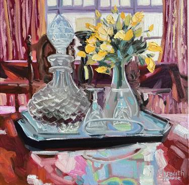 Original Realism Interiors Paintings by Meredith Howse