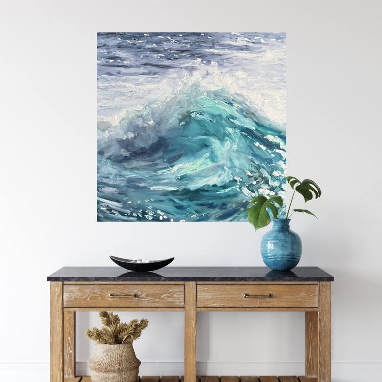 Original Contemporary Seascape Painting by Meredith Howse