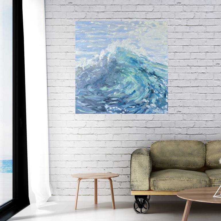 Original Contemporary Seascape Painting by Meredith Howse
