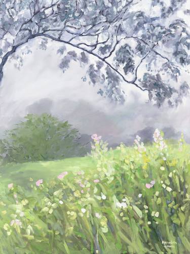 Print of Impressionism Garden Paintings by Meredith Howse