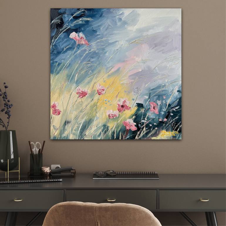 Original Floral Painting by Meredith Howse