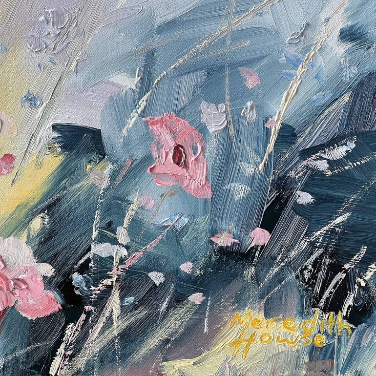 Original Contemporary Floral Painting by Meredith Howse