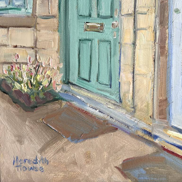 Original Impressionism Architecture Painting by Meredith Howse