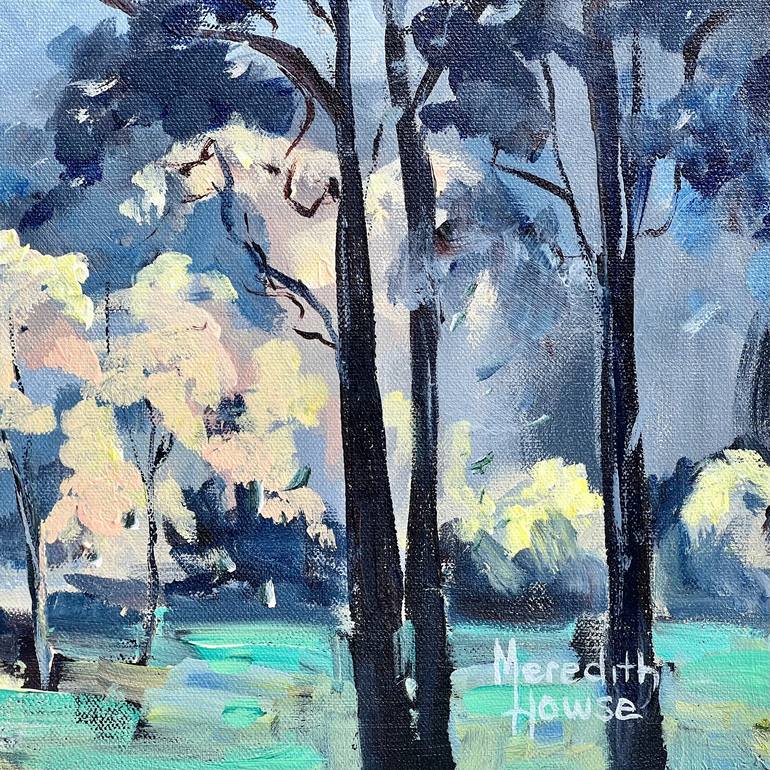 Original Abstract Landscape Painting by Meredith Howse