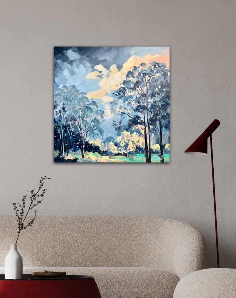 Original Abstract Landscape Painting by Meredith Howse