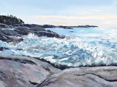 Original Impressionism Seascape Paintings by Meredith Howse