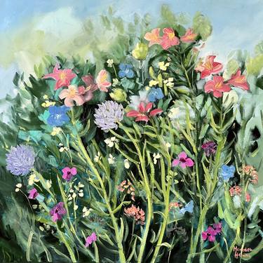 Original Contemporary Floral Paintings by Meredith Howse