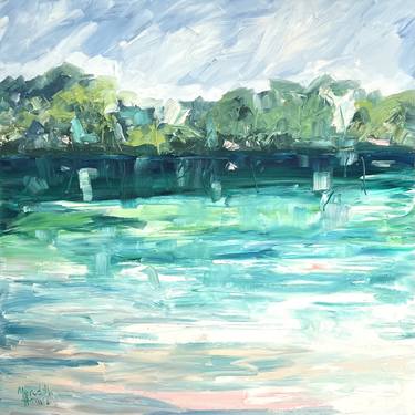 Original Abstract Landscape Paintings by Meredith Howse