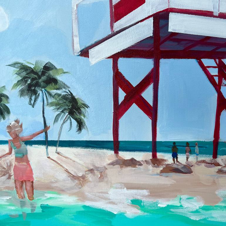 Original Contemporary Beach Painting by Meredith Howse