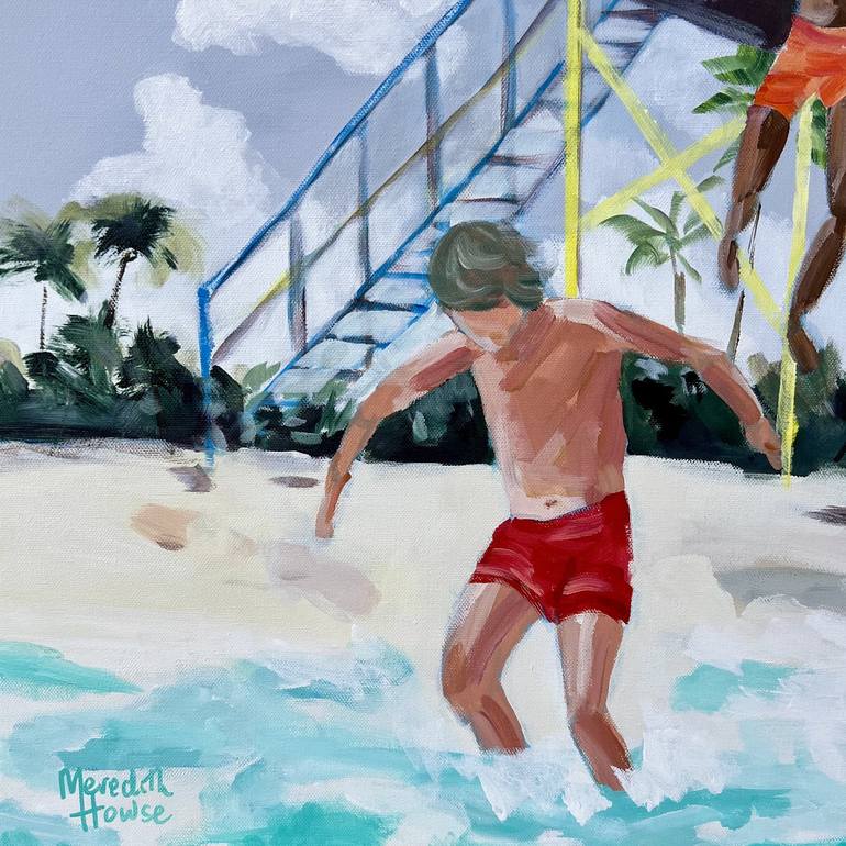 Original Beach Painting by Meredith Howse