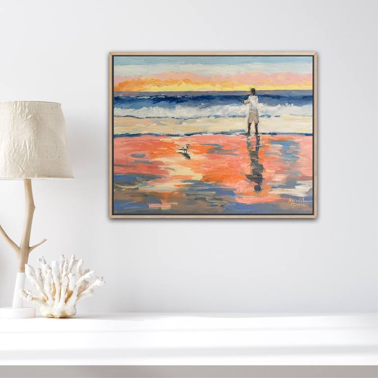 Original Contemporary Seascape Painting by Meredith Howse