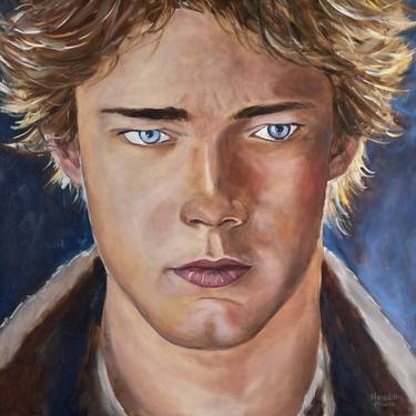 Original Realism Men Paintings by Meredith Howse