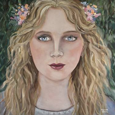 Original Realism Women Paintings by Meredith Howse