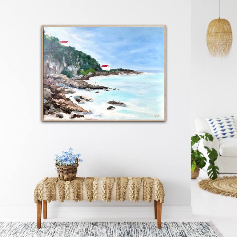 Original Contemporary Beach Painting by Meredith Howse