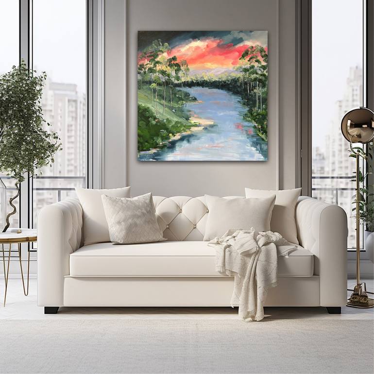 Original Contemporary Landscape Painting by Meredith Howse