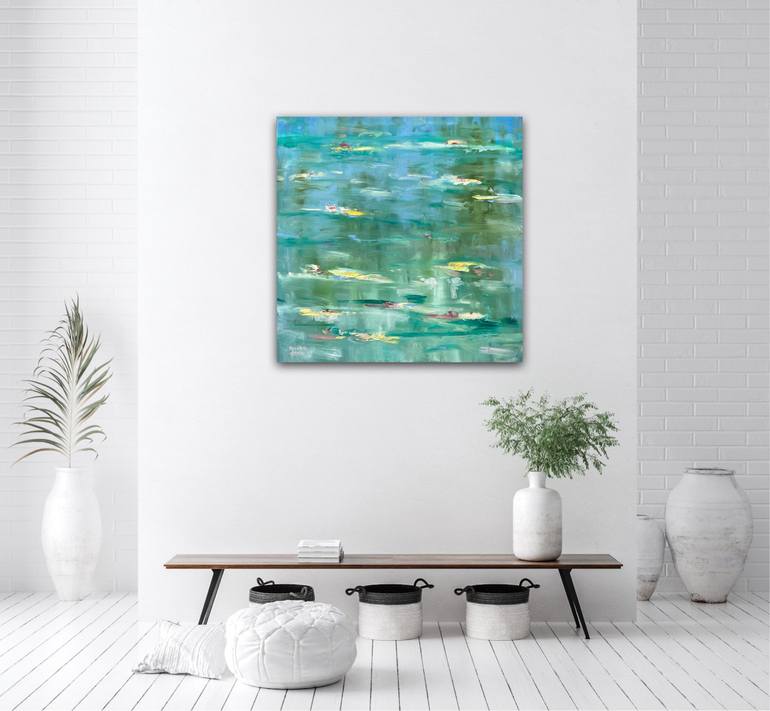 Original Post-impressionism Abstract Painting by Meredith Howse