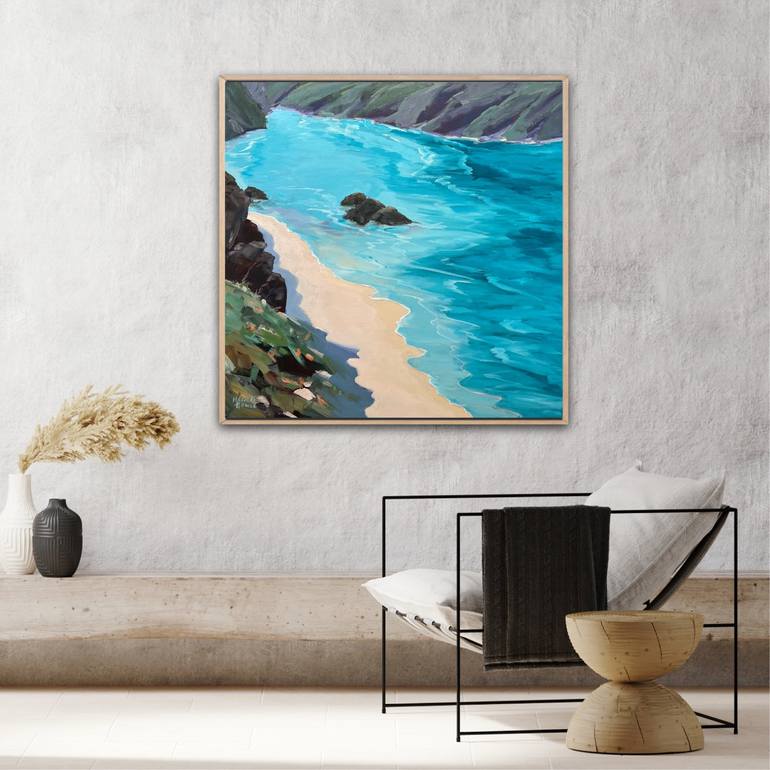 Original Contemporary Beach Painting by Meredith Howse