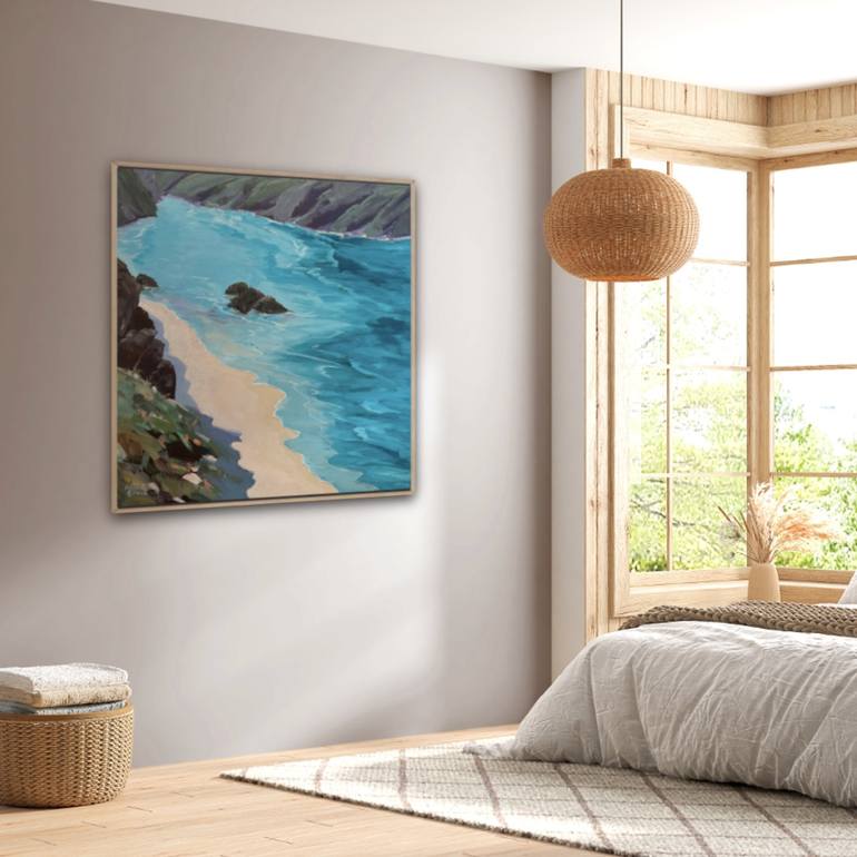 Original Contemporary Beach Painting by Meredith Howse