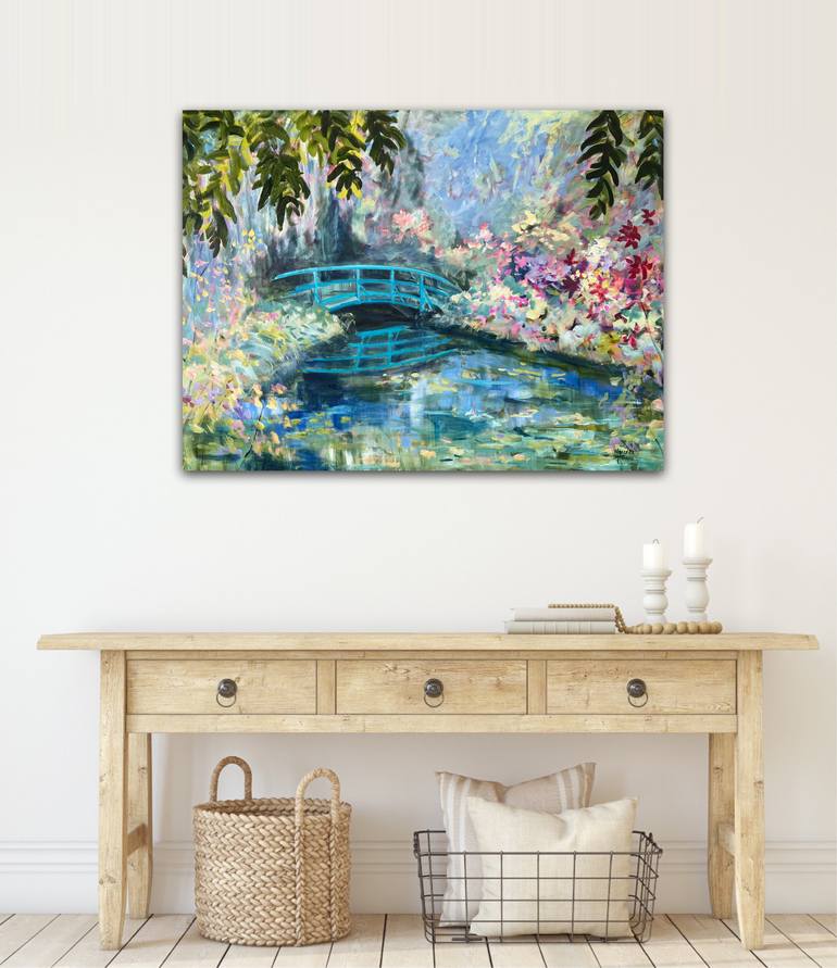 Original Impressionism Floral Painting by Meredith Howse