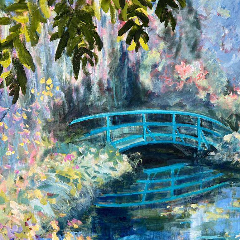 Original Impressionism Floral Painting by Meredith Howse