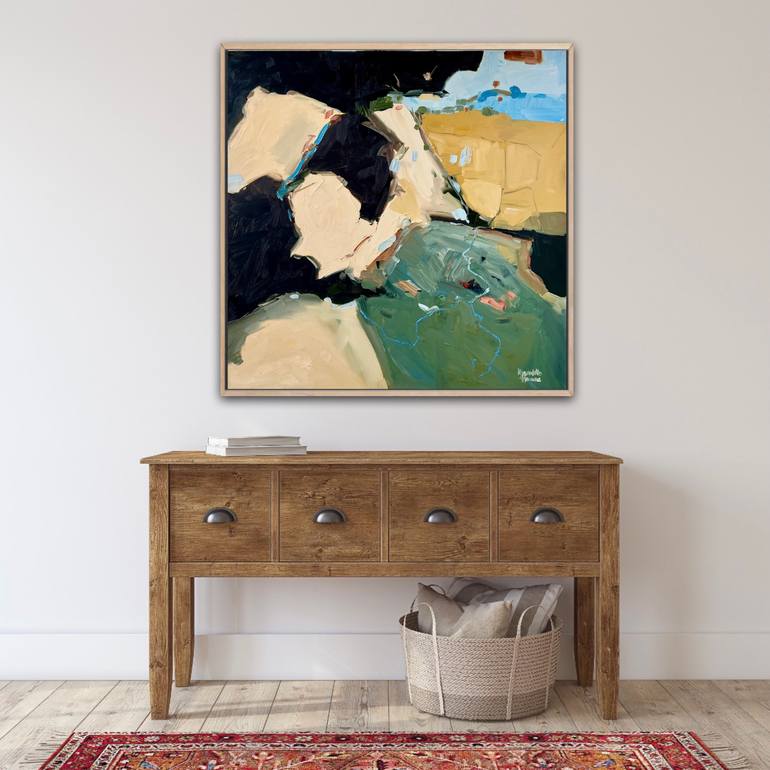 Original Abstract Expressionism Abstract Painting by Meredith Howse