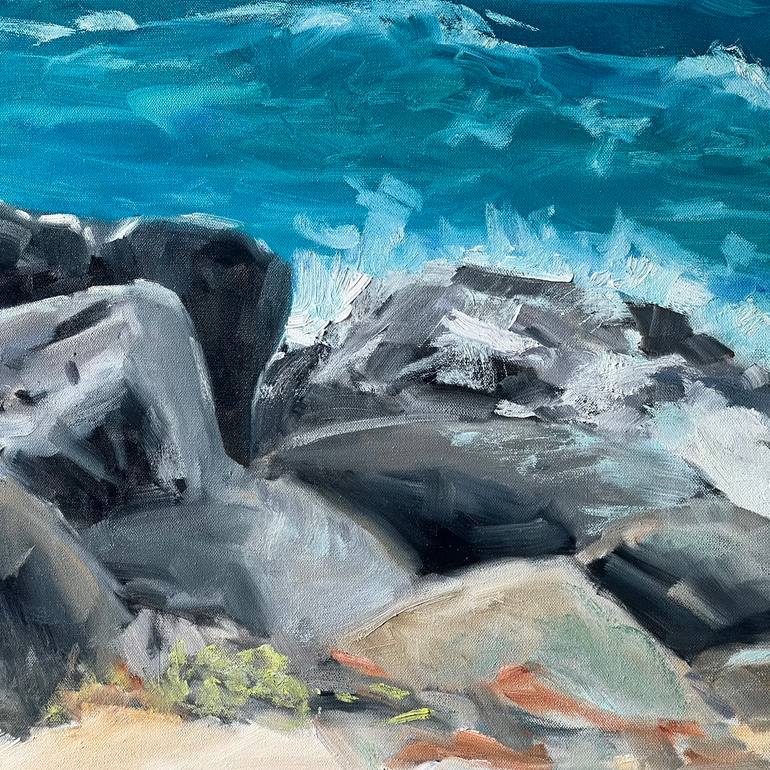 Original Realism Beach Painting by Meredith Howse