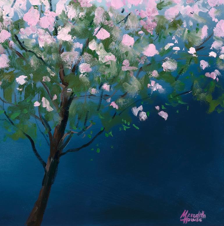 Original Contemporary Floral Painting by Meredith Howse
