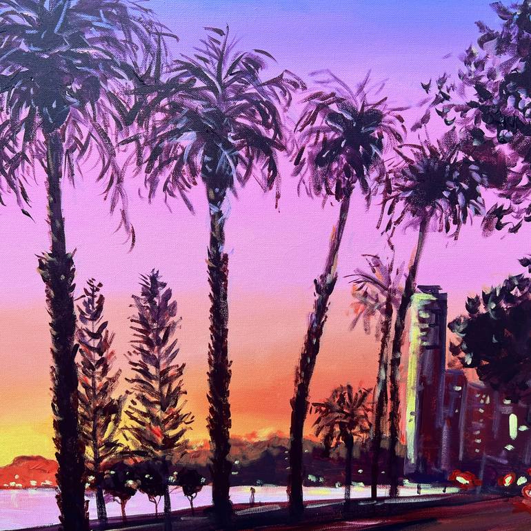 Original Contemporary Cities Painting by Meredith Howse