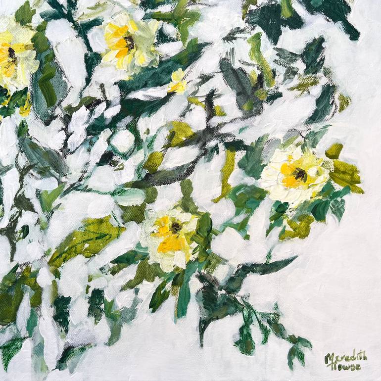 Original Contemporary Floral Painting by Meredith Howse