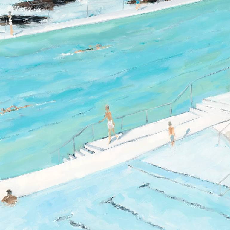 Original Realism Beach Painting by Meredith Howse