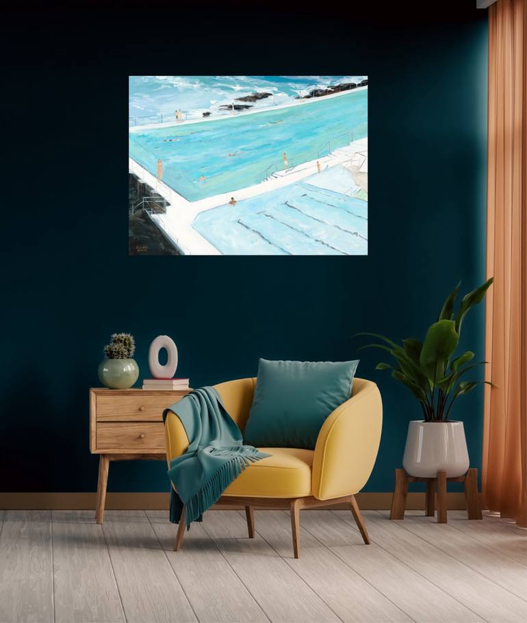 Original Realism Beach Painting by Meredith Howse