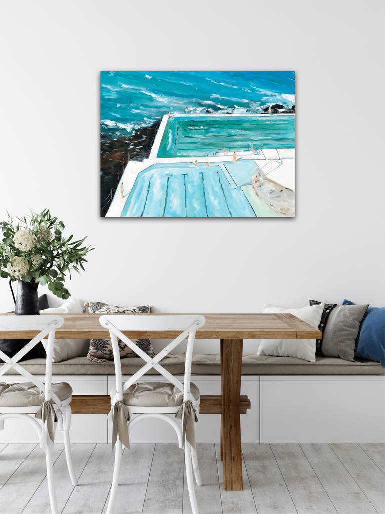 Original Realism Beach Painting by Meredith Howse