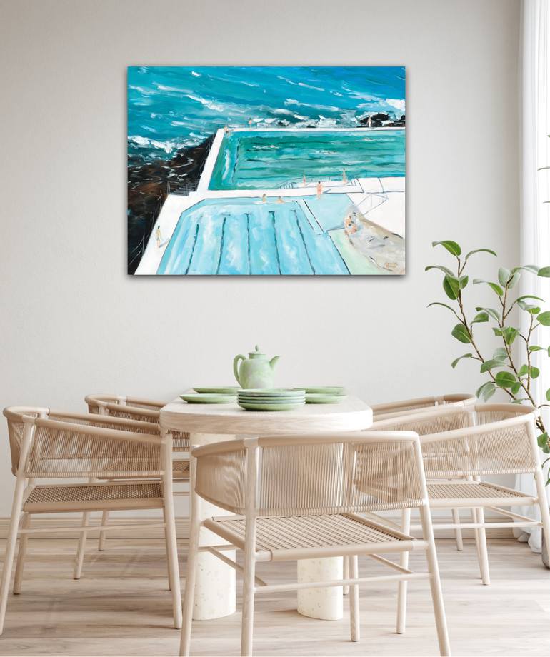 Original Realism Beach Painting by Meredith Howse