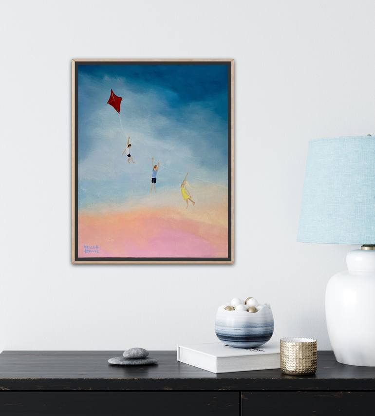 Original Symbolism Children Painting by Meredith Howse