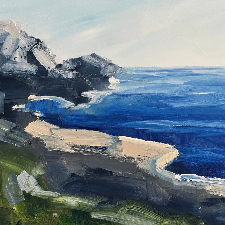 Original Contemporary Seascape Painting by Meredith Howse