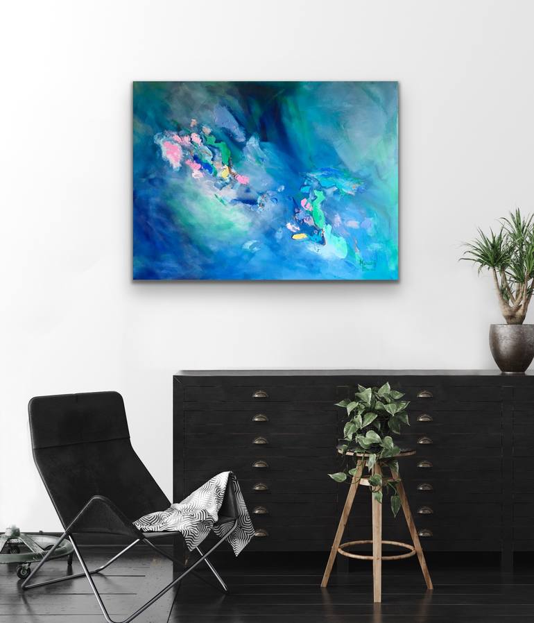 Original Fine Art Abstract Painting by Meredith Howse