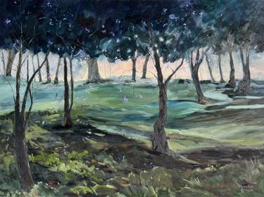 Original Fine Art Tree Paintings by Meredith Howse